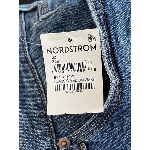 Bp. Size 32 Mid-Rise Distressed Cut-Off Jean Shorts - New - Picture 6 of 7